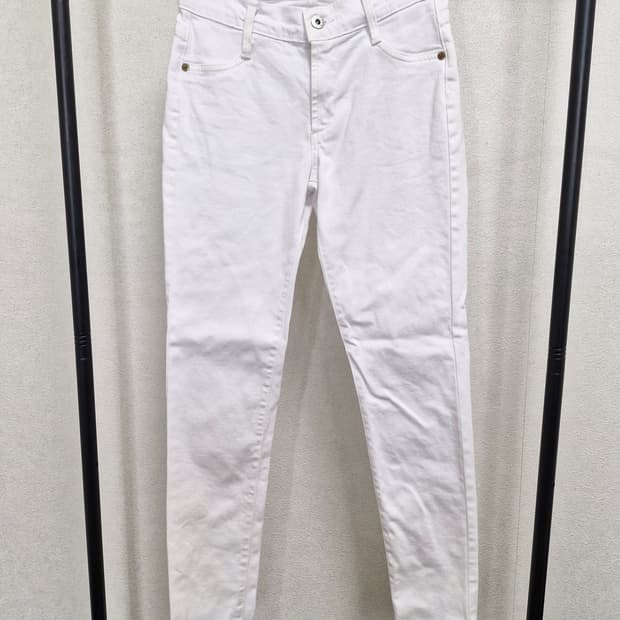 [24] 제임스진 화이트 데님 바지