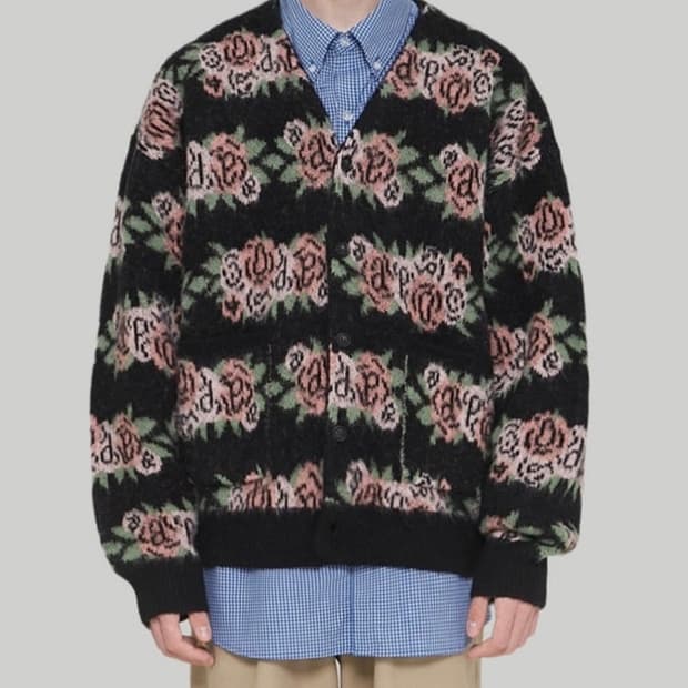 [새상품]어피스오브케이크 플라워 가디건