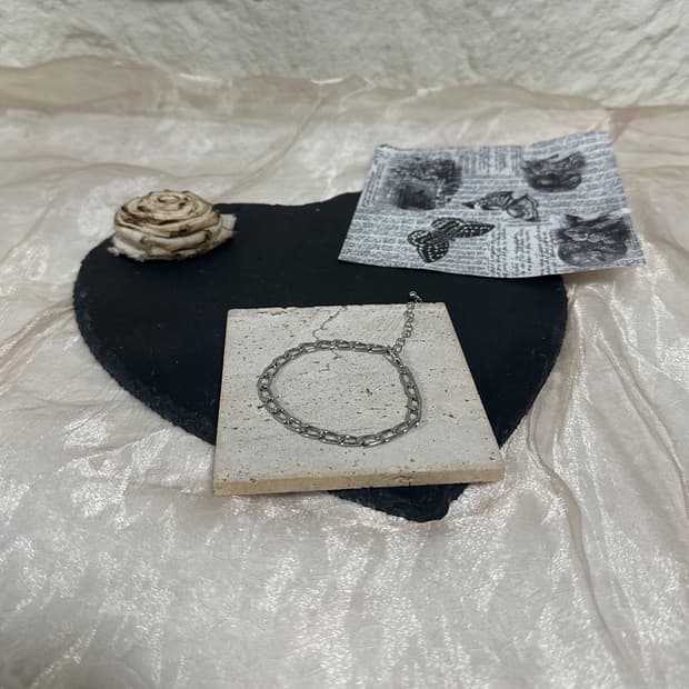 빈티지  쿠바체인 팔찌