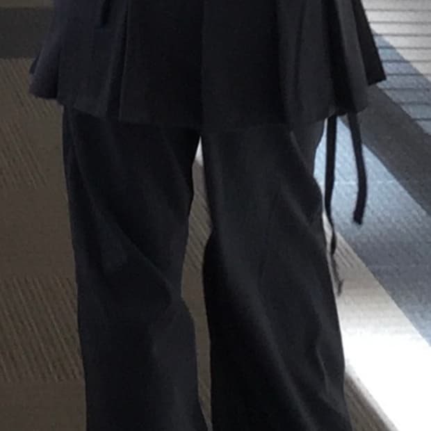 레이어드 스커트 & 와이드 바지