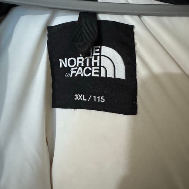 노스페이스 에코눕시 3xl(xxxl) 화이트