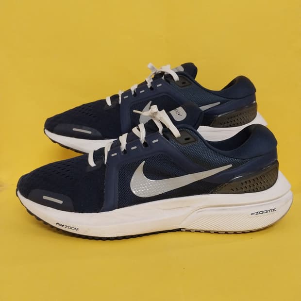 남성 나이키 보메로16 화이트 미드나잇 네이비 런닝화, 운동화 (275)