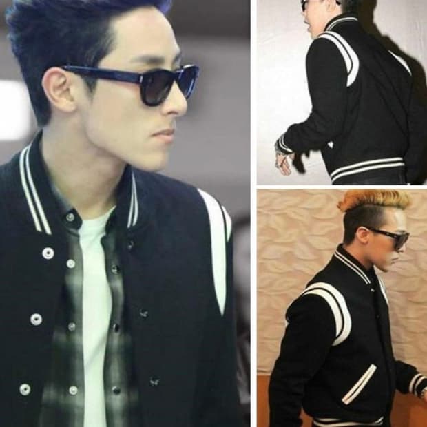 SAINT LAURENT PARIS(생로랑파리) 테디 바시티 자켓
