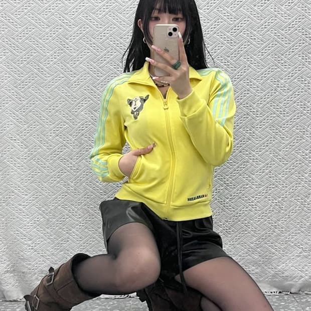아디다스 올드스쿨 레트로 낙타 마라케시 져지 집업 90 C12277