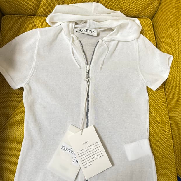 Our legacy 반팔 후드집업