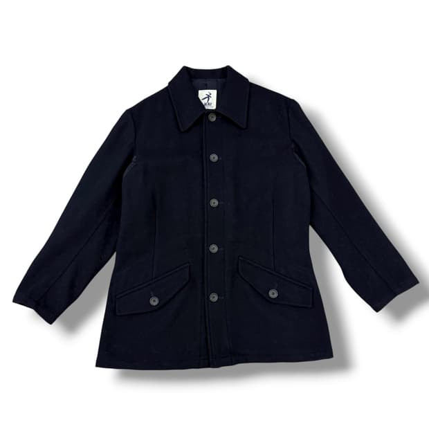 HAI 이세이미야케 멀티포켓 울자켓 딥네이비