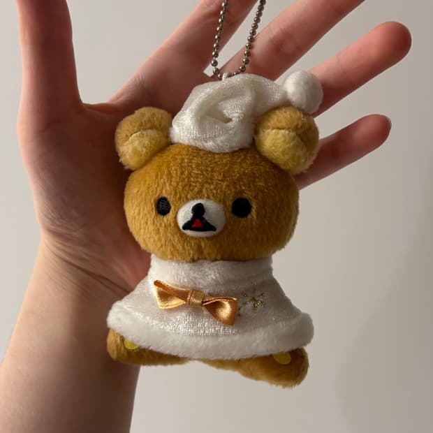 크리스마스 리락쿠마 인형 키링