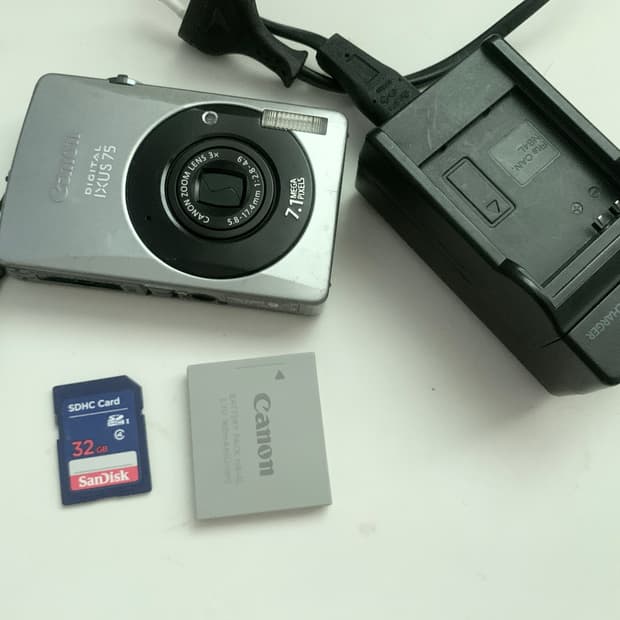 캐논 익서스 75 canon ixus 75 엔시티위시 디카