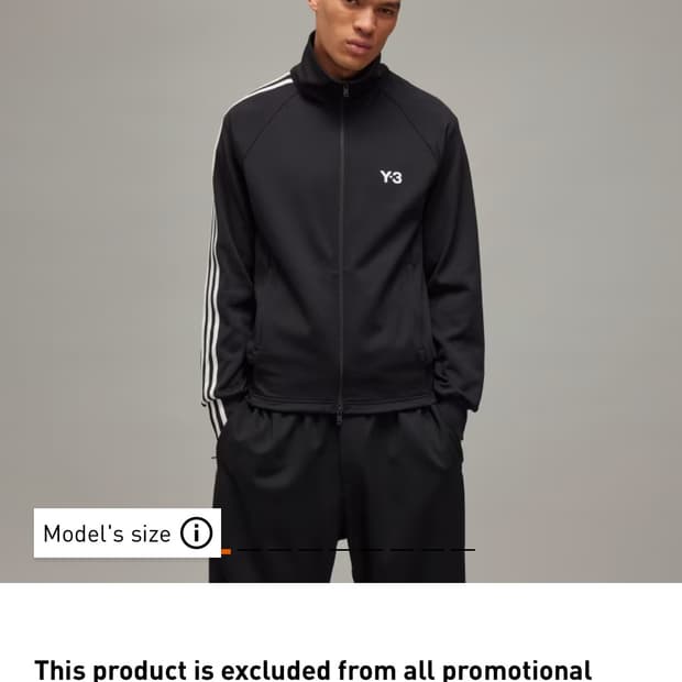 Y-3 아디다스 트랙탑