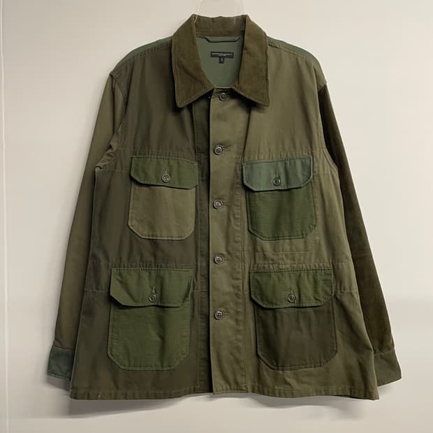 엔지니어드가먼츠 x 빔즈 플러스 필드셔츠 자켓