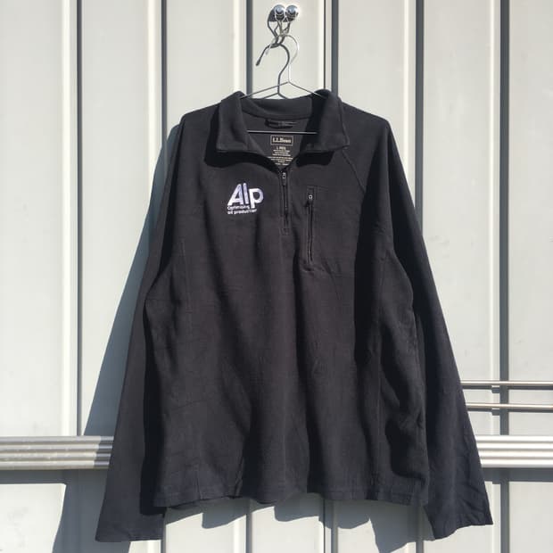 엘엘빈 반집업 플리스