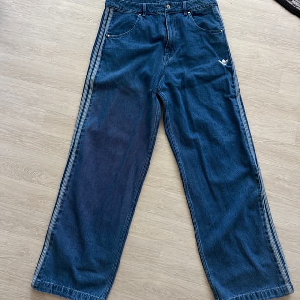 아디다스 파이어버드 데님 팬츠