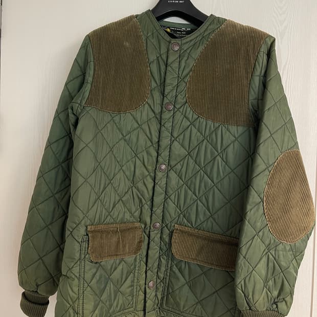 헌팅 월드 헌팅 퀼팅 자켓 올리브 M