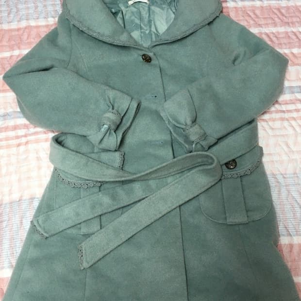 axesfemme 엑시즈팜 민트 코트 러블리 히메갸루 빈티지