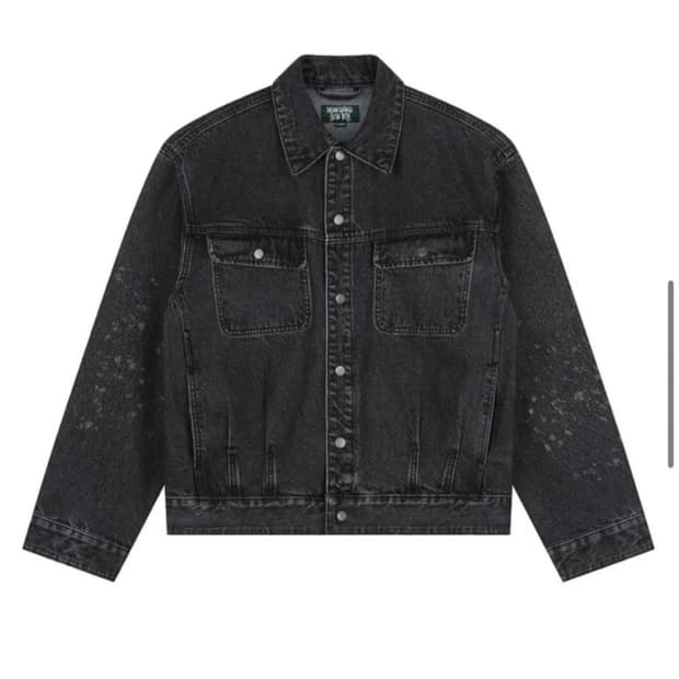 비슬로우x인사일런스 데님자켓 M