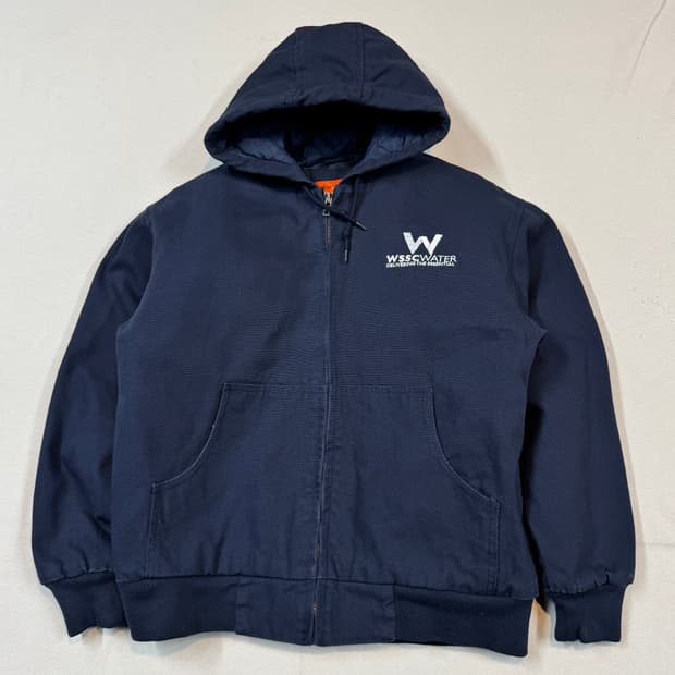 XS) Corner Stone USA 워크웨어 덕 액티브 자켓