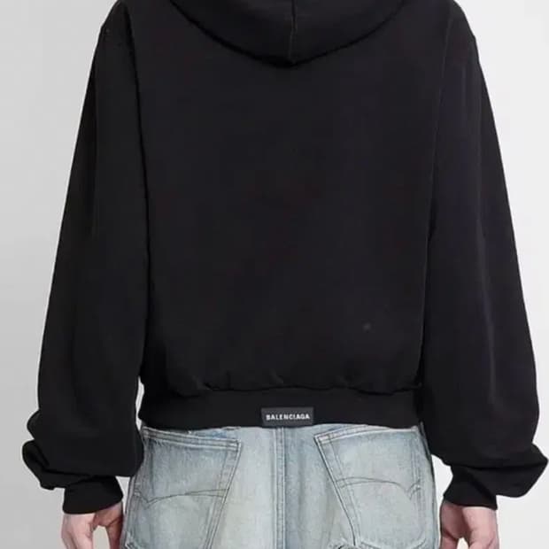 [ L ] 발렌시아가 원아웃 후드집업