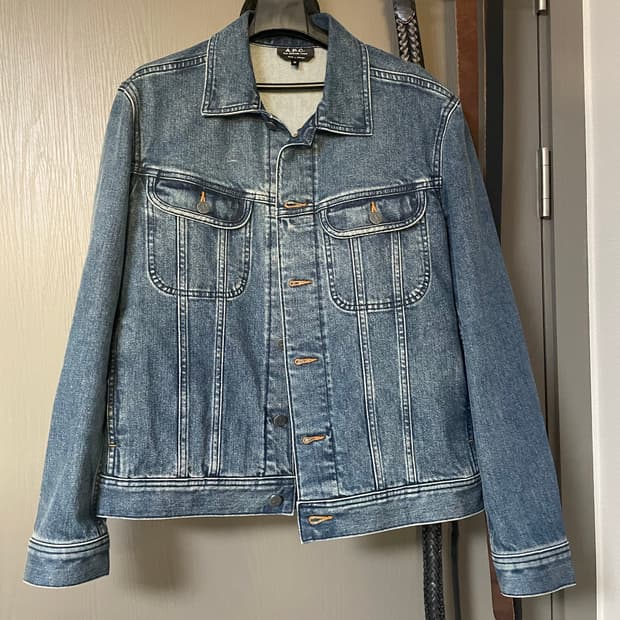 [M] APC 데님자켓