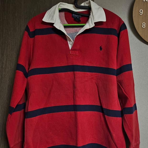 폴로랄프로렌 스트라이프 럭비티