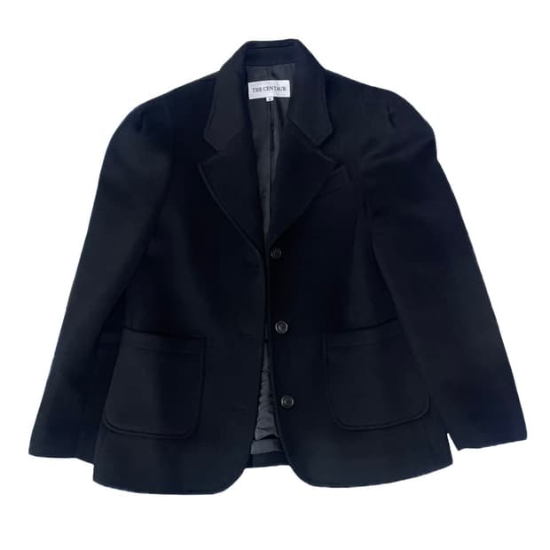 THE CENTAUR 센토르 스웨이드 블랙 블레이저