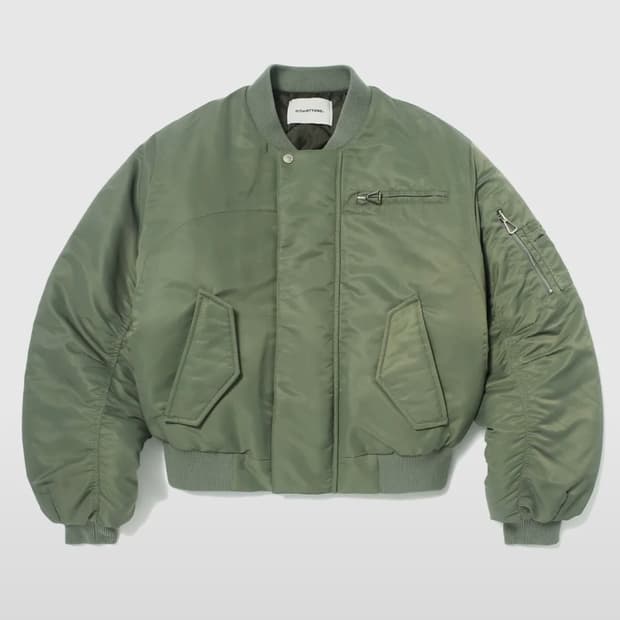 디써티원 Padded MA-1 봄버 자켓 (올리브)