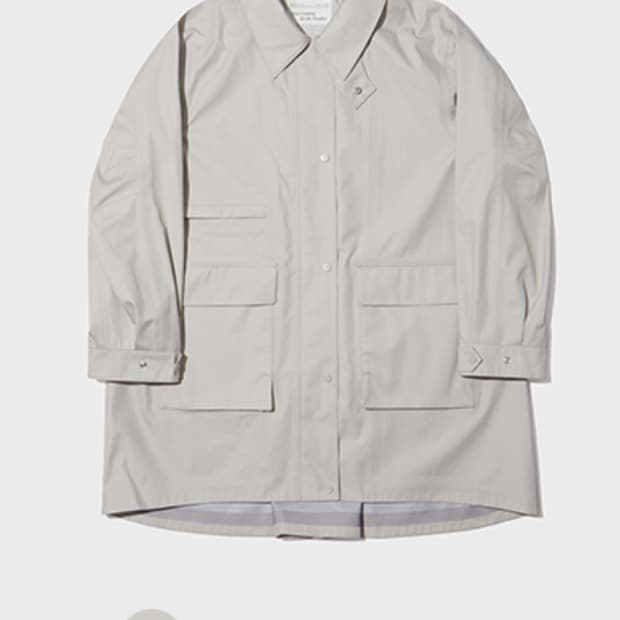 락피쉬 웨더웨어 3레이어 하프 레인코트