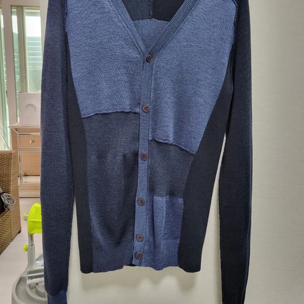 마크 제이콥스 블루/블랙 가디건 S 55사이즈