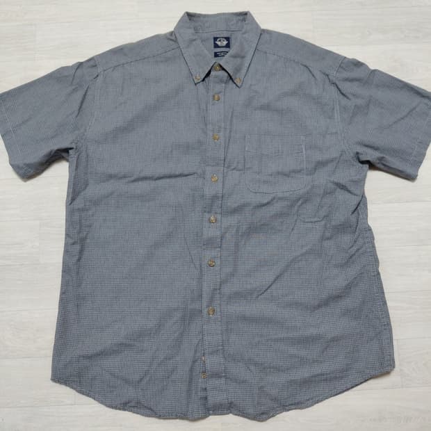 다커스(DOCKERS) 체크 반팔 셔츠 XL