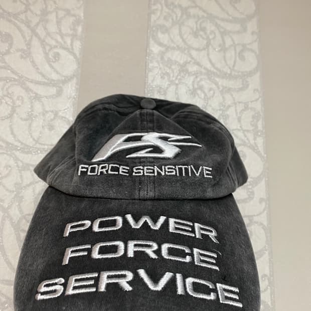 포스센스티브 로고 볼캡 워시드 os