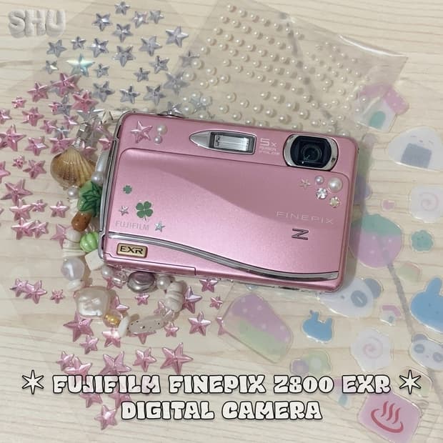 후지필름 파인픽스 FinePix Z800EXR 빈티지 디카 핑크