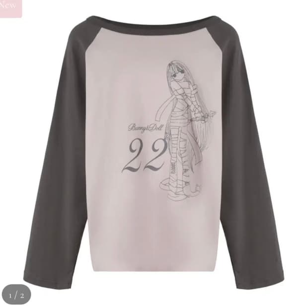 버니앤돌 소녀22 티셔츠 핑크