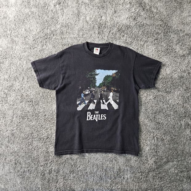 [무료배송] 비틀즈 애비로드 반팔 티셔츠
