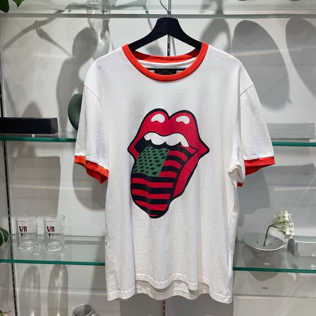 데님티어스 rolling stones ringer tee