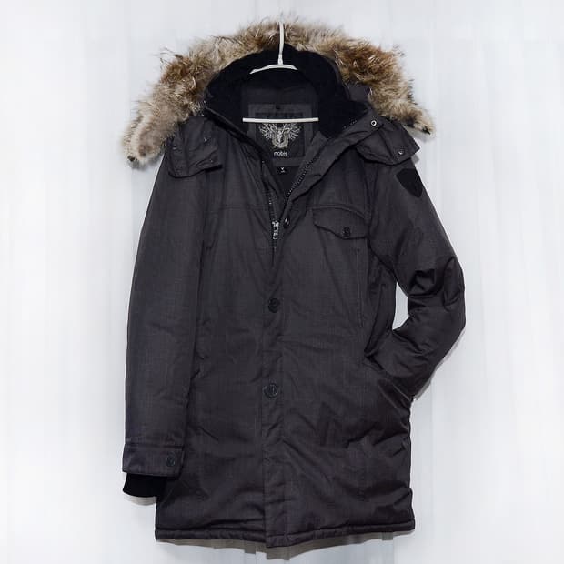 노비스 조한 헤비다운 롱패딩 파카 스틸그레이 (L / 105+)