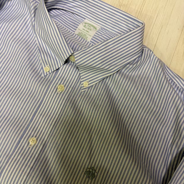 [XXL] 브룩스 브라더스 스트라이프 셔츠 새상품