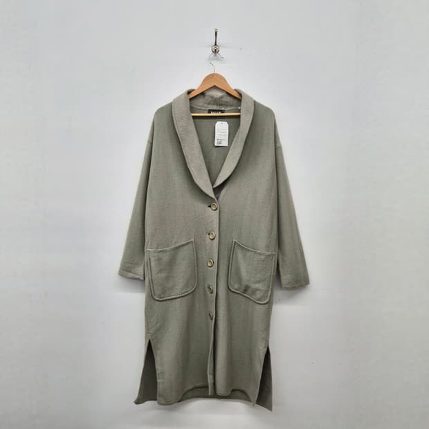 발리 캐시미어 롱 가디건 코트 남성 L