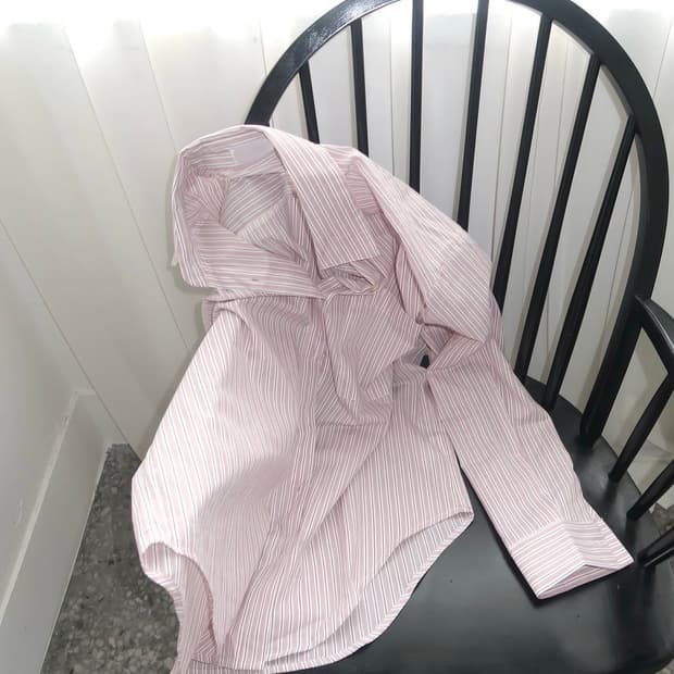 아워캐비넷 mix stripe shirts
