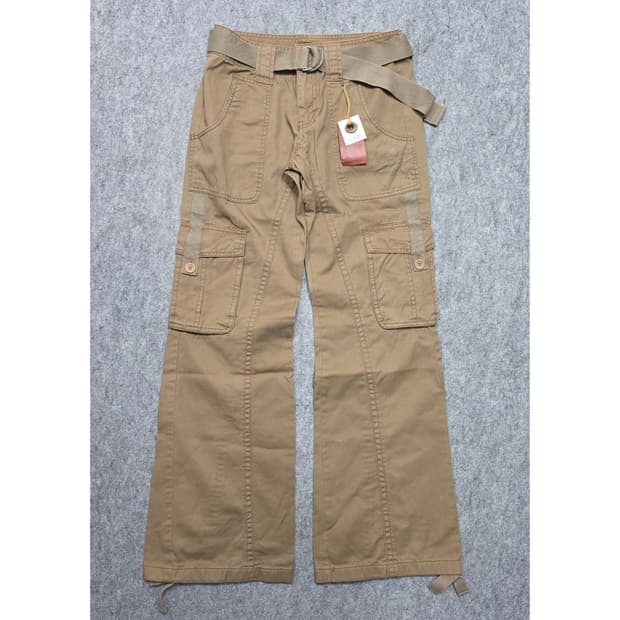 Y2K 리트머스 벨트 디테일 카고 팬츠 카고바지 26
