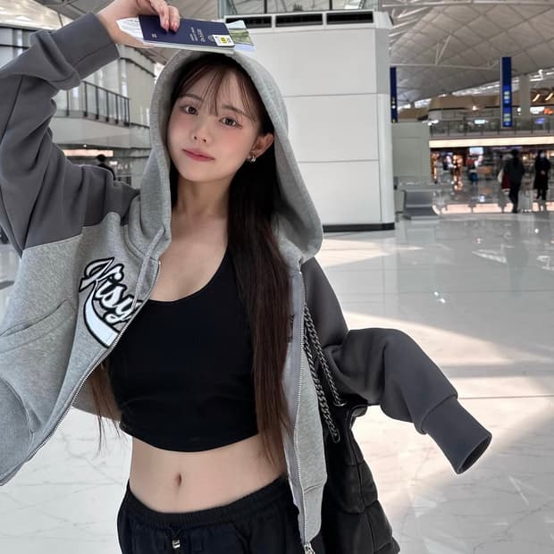 키시닝 후드집업 (M)