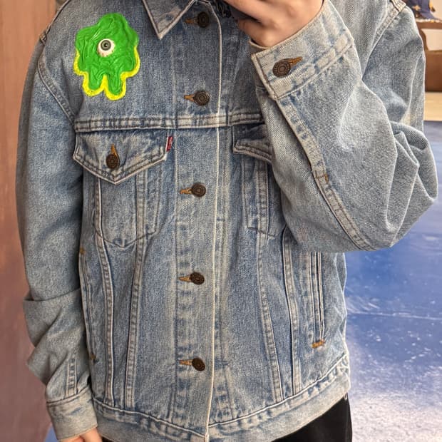 Levis 리바이스 3D 아이즈 커스텀 데님 자켓