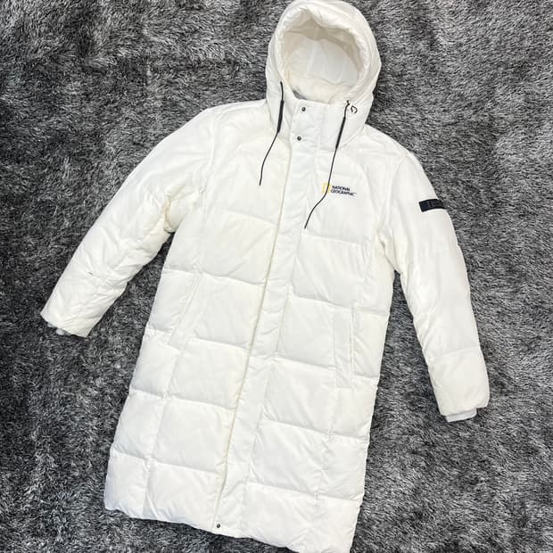 네셔널지오그래픽 덕다운 롱패딩 (100)