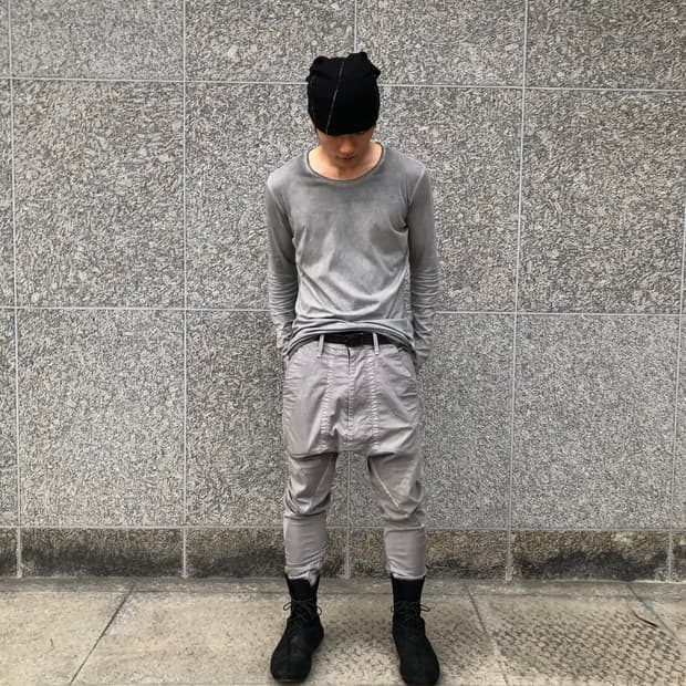 율리우스 18ss 사루엘 팬츠