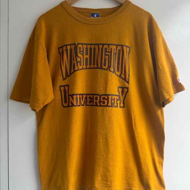 90s Champion 'washington univ' T shirt