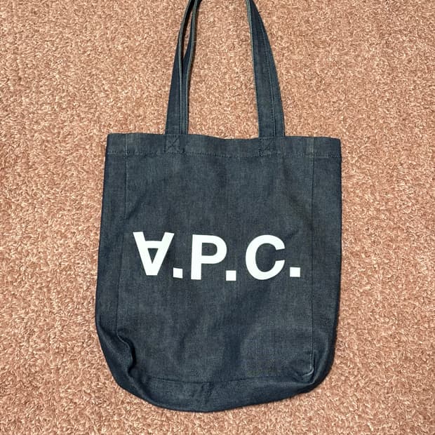 A.P.C. Eco bag indigo