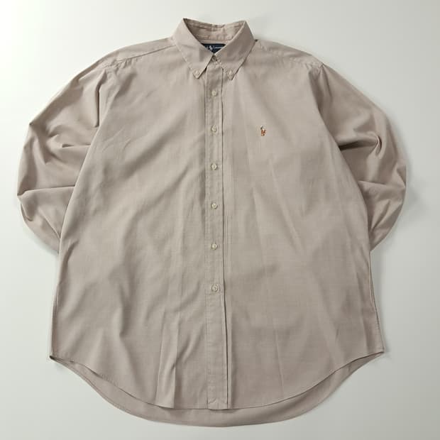 CK262 XL 폴로 90s 홍콩판 웜톤 그레이지 셔츠 남방