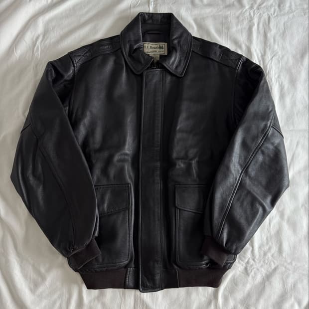 [L] 엘엘빈 ll bean A2 레더 자켓