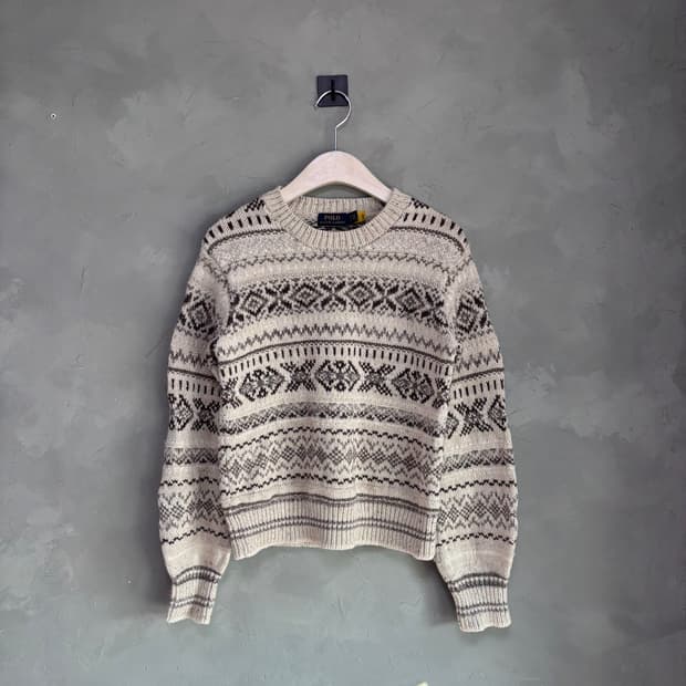 폴로 랄프로렌 페어아일 울니트