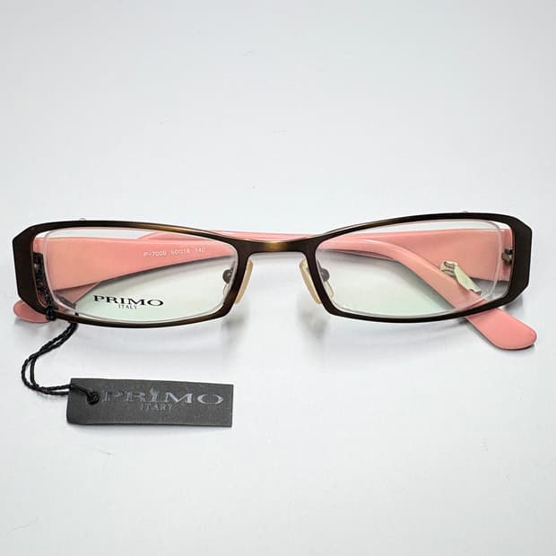 빈티지 안경(프리모(PRIMO) 샤프 와이드 템플 안경)