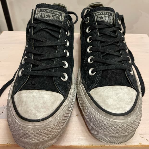 CONVERSE 척테일러 올스타 리프트 빈티지 워시드블랙 235