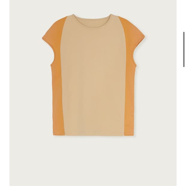 페스토 CUT T-SHIRT APRICOT